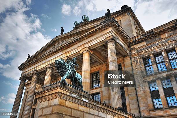 Hdr De La Sala De Conciertos Konzerthaus Una Vez Que Se Denomina Gendarmenmarkt Schauspielhaus Foto de stock y más banco de imágenes de Aire libre