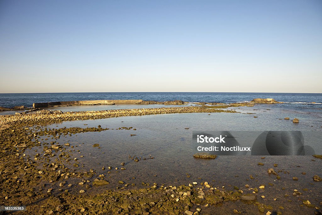 Trípoli, Líbia, perto de porto praia - Foto de stock de Praia royalty-free