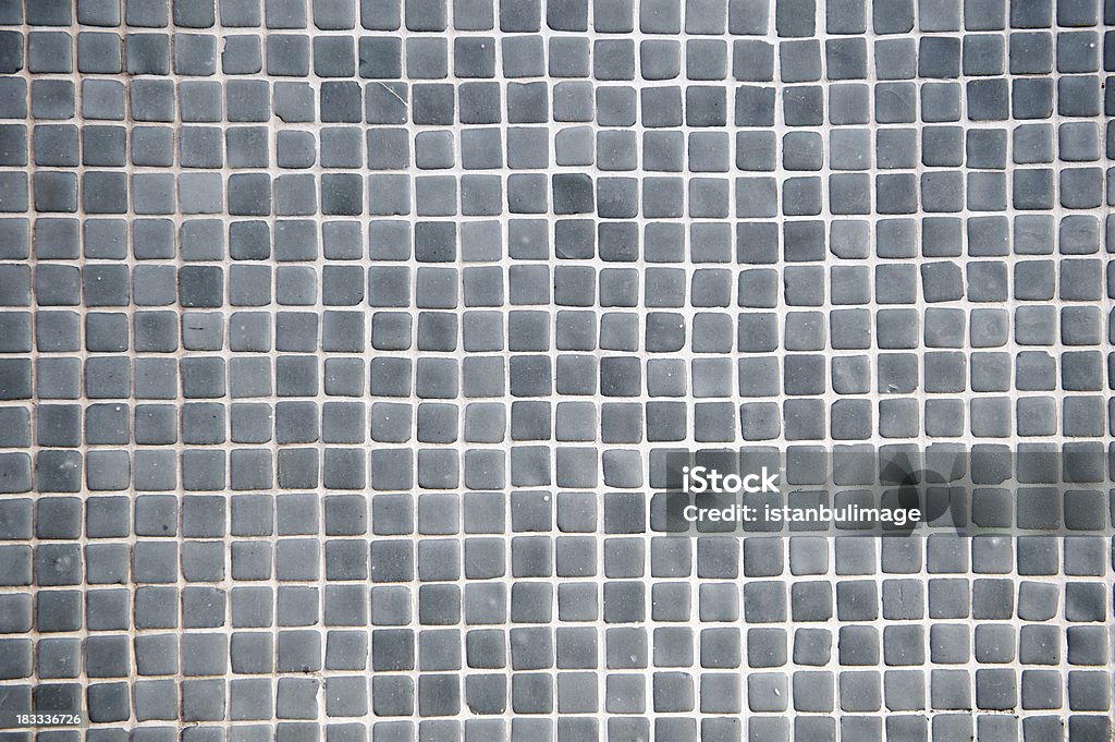 Gris azulejos de mosaico - Foto de stock de Abstracto libre de derechos