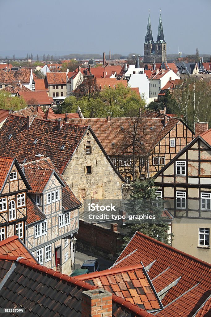 Целью Quedlinburg (Германия - Стоковые фото Кведлинбург роялти-фри