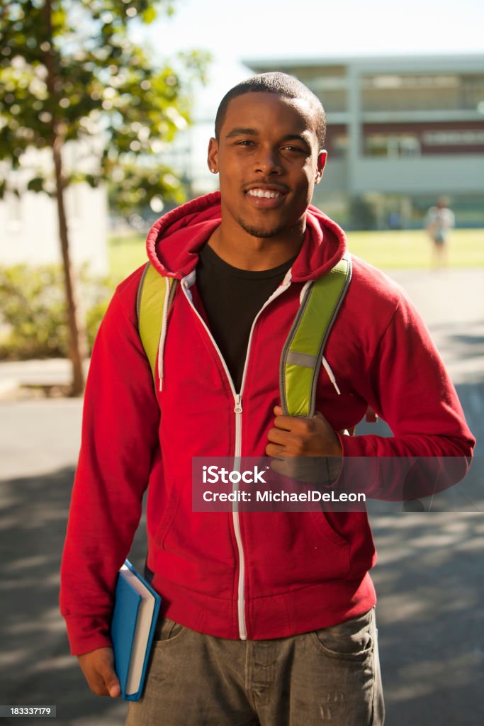 College Student Portrait of a college student on campus.View More:  Sweatshirt Stock Photo