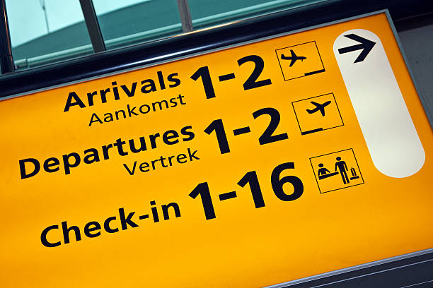istock Airport sign # 56 183337225