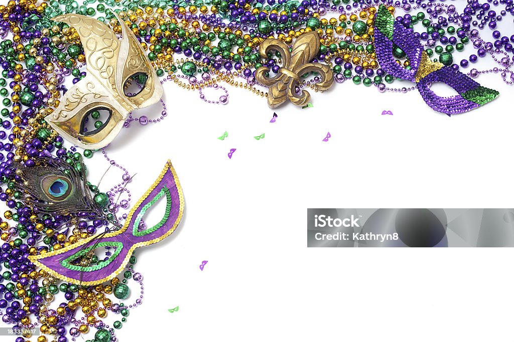 Mardi Gras-Ecke - Lizenzfrei Mardi Gras Stock-Foto