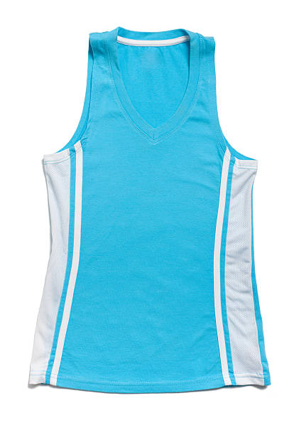 istock Women's Cotton Tank Top Isolated on White Background 183337457