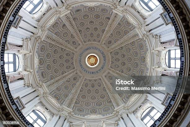 Cupola Basilica Di Superga - Fotografie stock e altre immagini di Torino - Torino, Ambientazione interna, Architettura