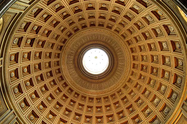 Photo of Roof Interior of the Pantheon