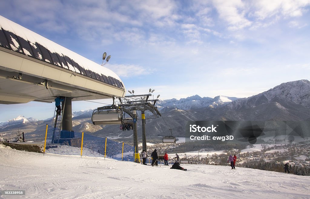 スキースロープ - ウィンタースポーツのロイヤリティフリーストックフォト
