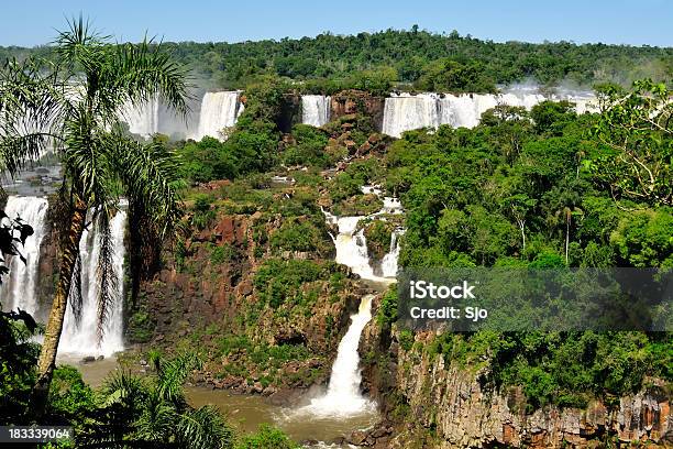 Iguazu Falls Stockfoto und mehr Bilder von Baum - Baum, Blau, Brasilien