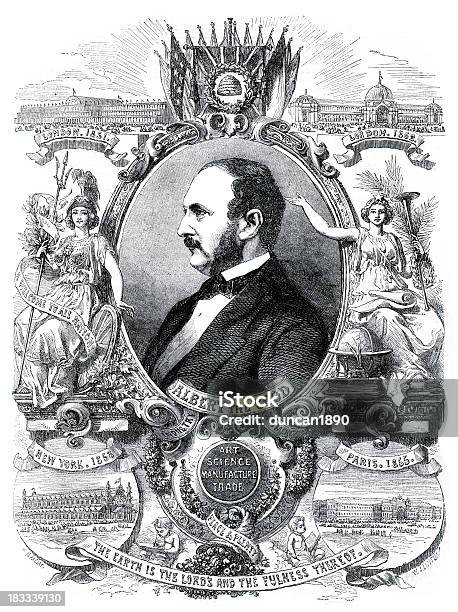 Prince Albert Stock Illustration - Download Image Now - Prince Albert - Husband of Queen Victoria, Royalty, World's Fair