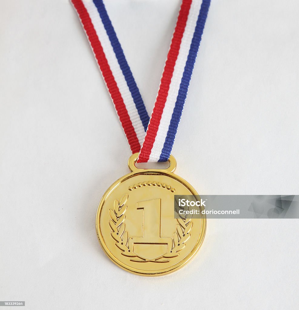 Número uno - Foto de stock de Medalla libre de derechos