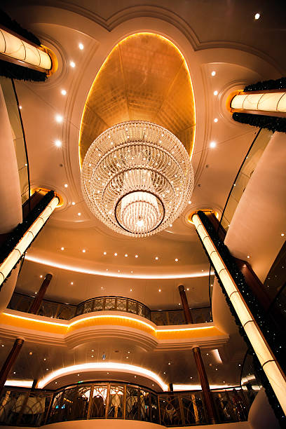istock Chandelier In a Formal Dining Hall 183340138