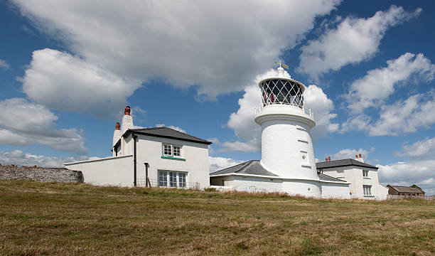 istock White lighthouse on Caldey Island in Pembrokeshire 183340346
