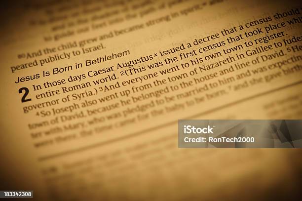 Biblical Christmas Story Stock Photo - Download Image Now - Antique, Bible, Catholicism