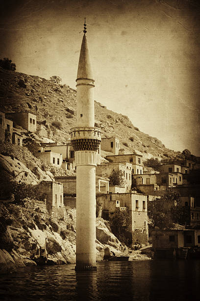 istock Sunken Village Savasan in Halfeti 183342322