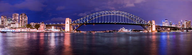 istock Sydney Harbour Bridge and City Skyline in Australia 183342640