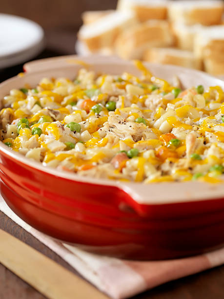 istock Creamy Baked Tuna and Macaroni Casserole 183342711
