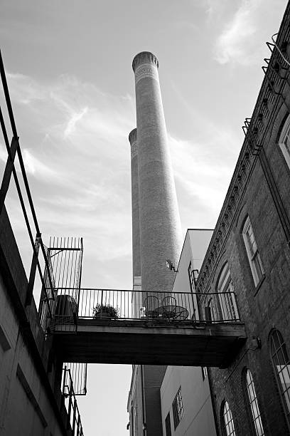 istock Gritty Steam Plant Square. Spokane Washington. 183343356