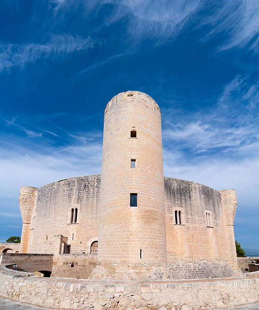 istock medieval castle in Palma de Mallorca (Spain) 183343449