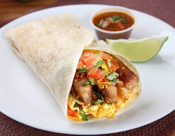 20+ Southwest Chicken Wrap Stock Photos, Pictures & Royalty-Free Images ...