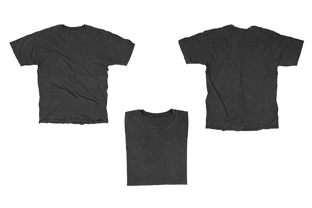 Black T-Shirt stock photo