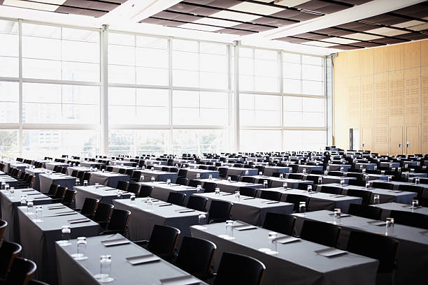 istock Board room ready for business meeting 183344390