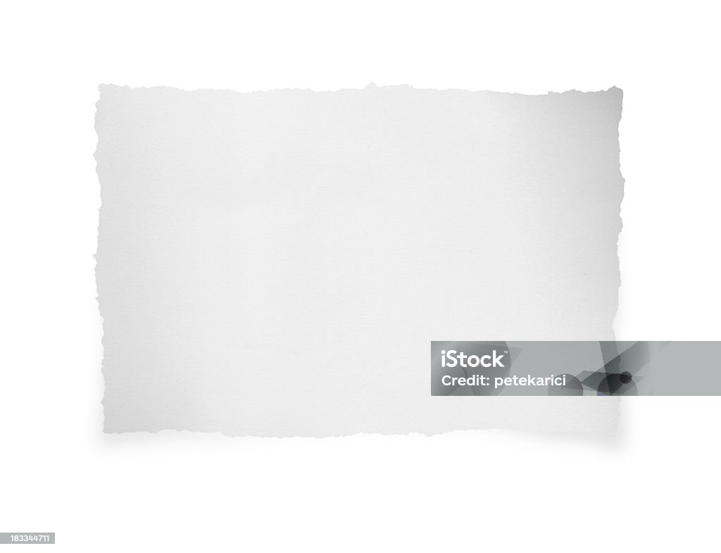 Carta strappata - Foto stock royalty-free di Arte