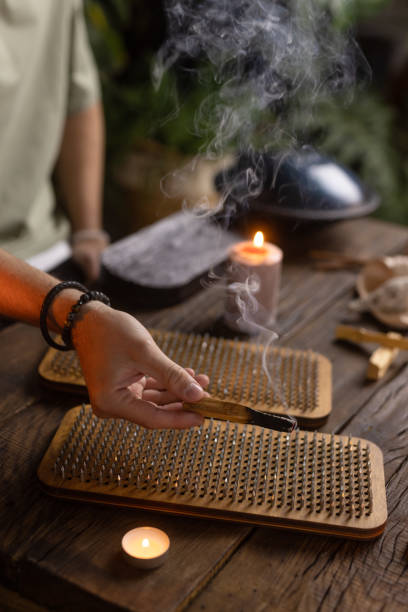 istock sandalwood for relaxation and meditation, meditation concept 1833447722