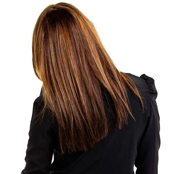 Photo of Rear View of Young Businesswoman