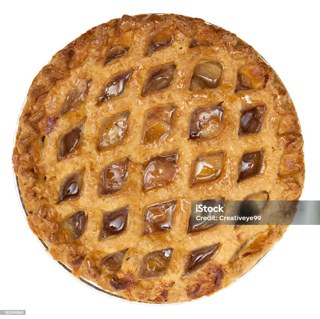 Torta di mele - Foto stock royalty-free di Cibi e bevande