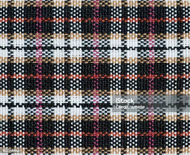 Plaid Fabric Stock Photo - Download Image Now - Plaid, Tweed Fabric, Beauty