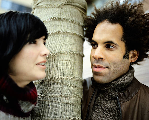 istock Young man listening to his girlfriend 183346532