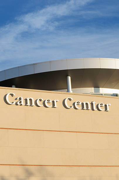 istock Cancer center sign with copy space 183346875