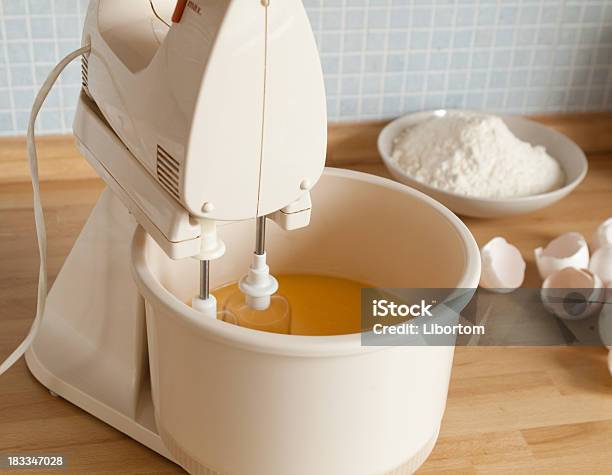 Eggs Whipping Stock Photo - Download Image Now - Activity, Animal Egg, Animal Shell