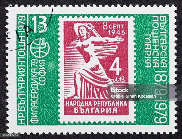 Foto de Búlgaro Selo Postal e mais fotos de stock de Antiguidade - Antiguidade, Bulgária, Colecionar selos