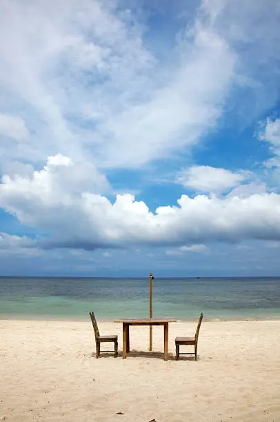 "Nusa dua beach, Bali with chairs and tablefor more images, please click :"