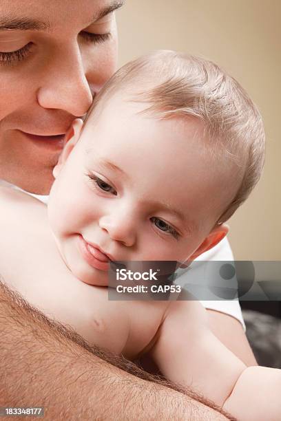 Father And Son Stock Photo - Download Image Now - 30-39 Years, 6-11 Months, Adult