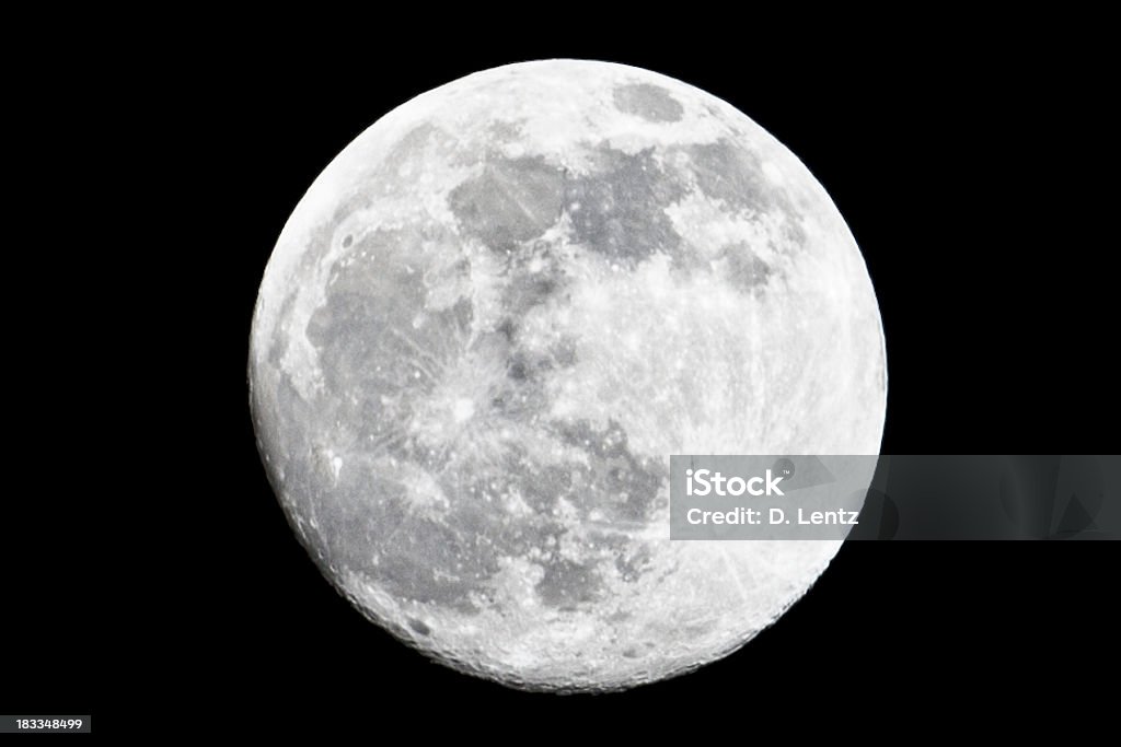 Luna piena - Foto stock royalty-free di Astronomia