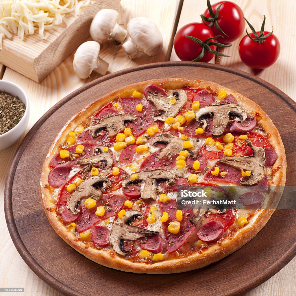 Tia de pizza - Photo de Aliment libre de droits