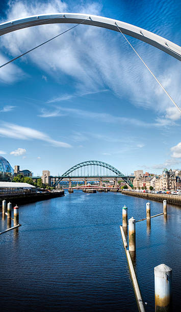 istock Tyne Bridge, HDR image, abstract view, Newcastle, UK 183348594