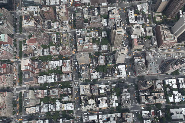 istock Aerial view of city 183348924