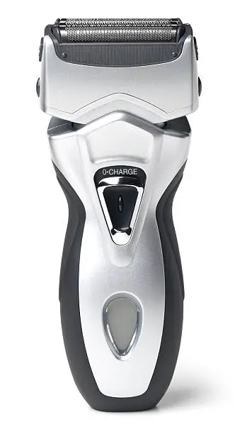 "Electric Shaver on white. This file is cleaned, retouched and contains"
