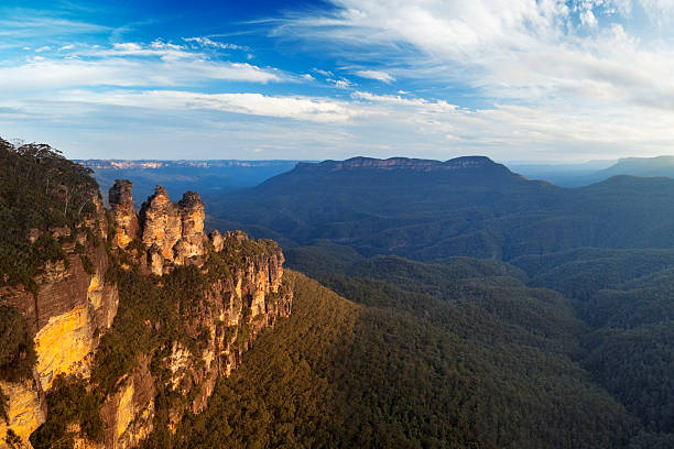 istock Three Sisters rock formation, Blue Mountains, Australia at sunset 183349506