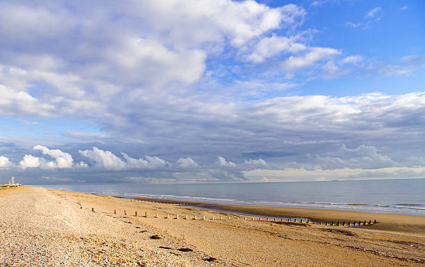 istock Deserted beach on South Coast of UK 183349794