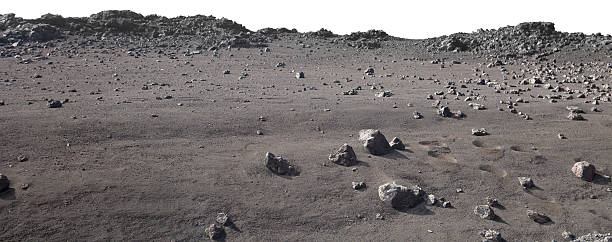 Moonscape paisaje de Mauna Kea, Hawai - foto de stock