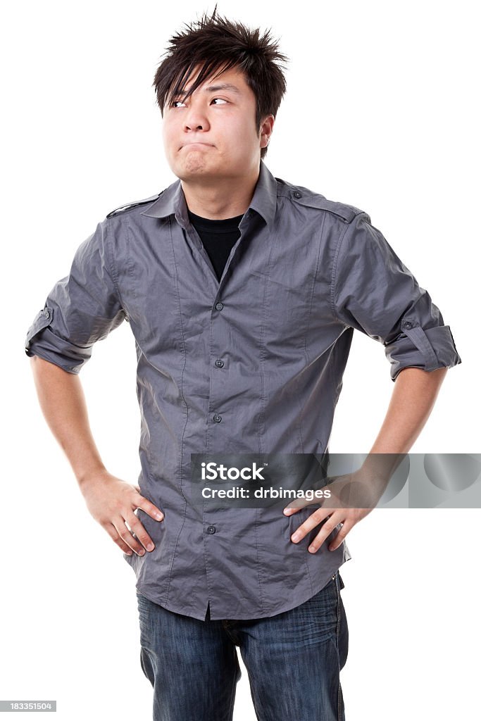 Retrato de hombre joven - Foto de stock de 20 a 29 años libre de derechos