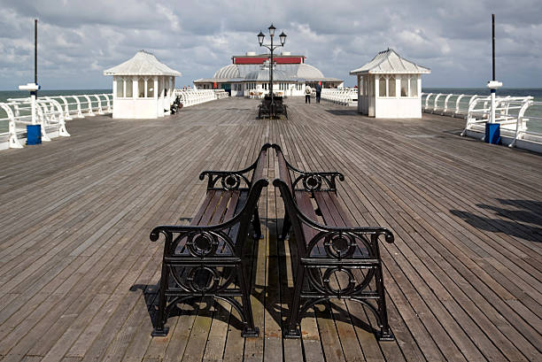 istock Looking up Cromer pier towards the water 183351877