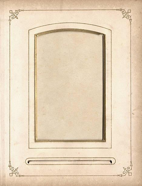 istock Vintage ornate photo frame from the victorian era 183352515