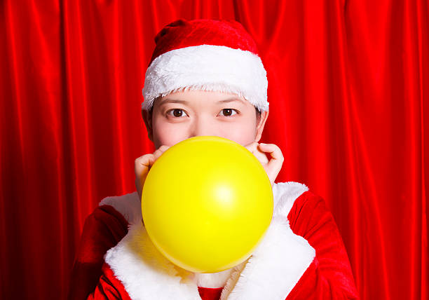 istock Happy Women Blowing Balloons 183352837