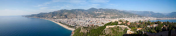istock Panoramic view of Alanya, Turkey 183352992