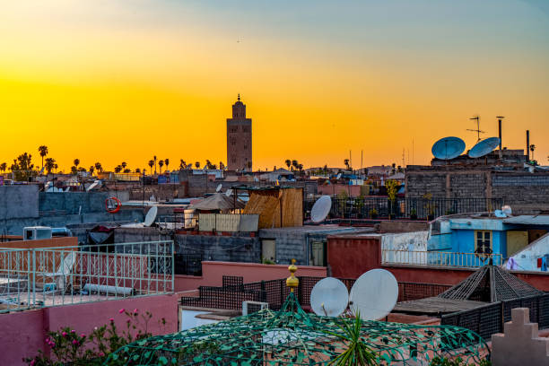 istock Medina at sunrise,  Marrakech, Morocco 1833534025